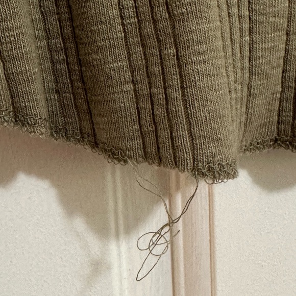 {MOUN TEN} Vintage Rib Tank Top Slub Rib - Kid’s Sz L - Picture 4 of 12